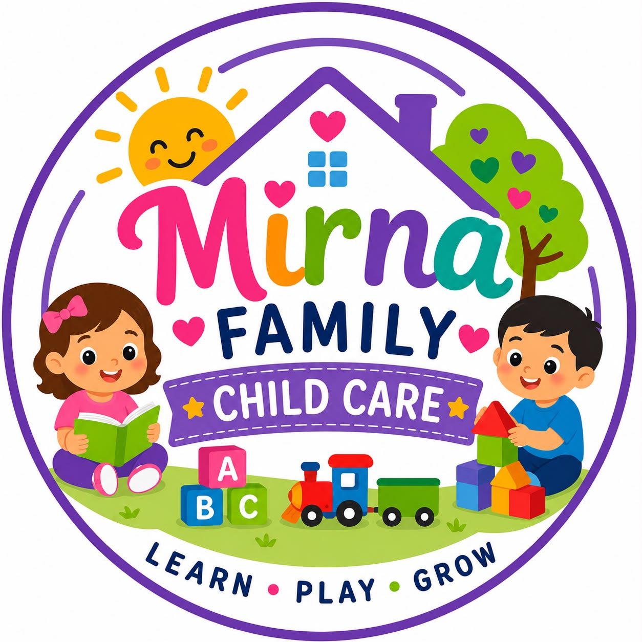Mirna Family Child Care logo